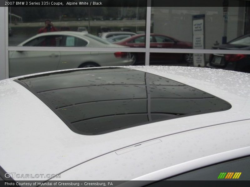 Alpine White / Black 2007 BMW 3 Series 335i Coupe