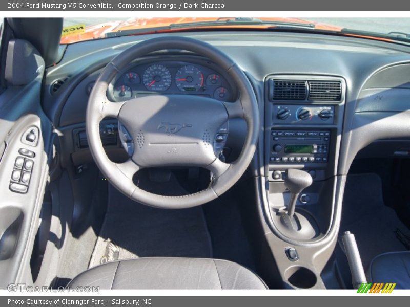  2004 Mustang V6 Convertible Dark Charcoal Interior