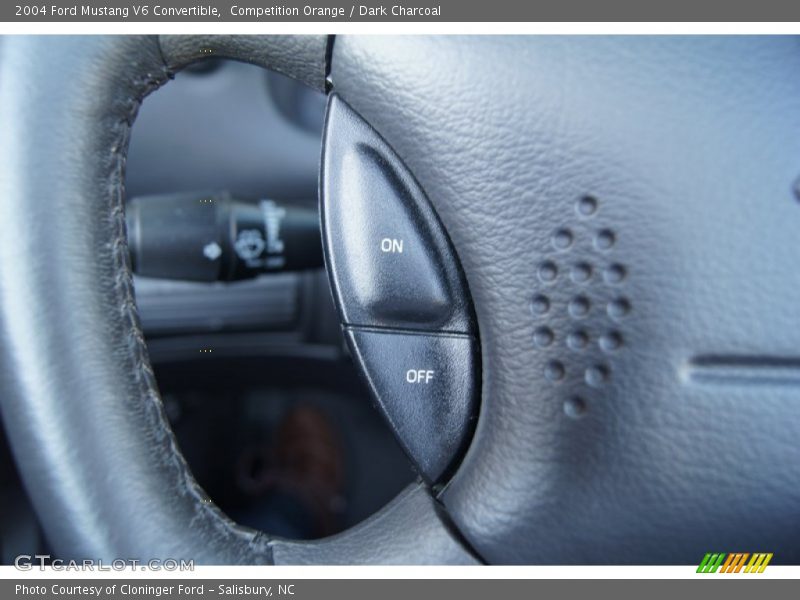 Controls of 2004 Mustang V6 Convertible
