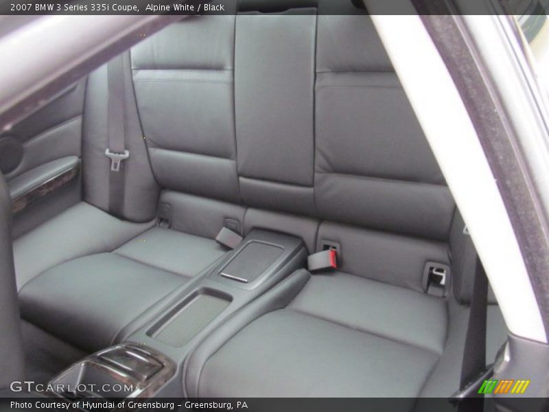 Alpine White / Black 2007 BMW 3 Series 335i Coupe