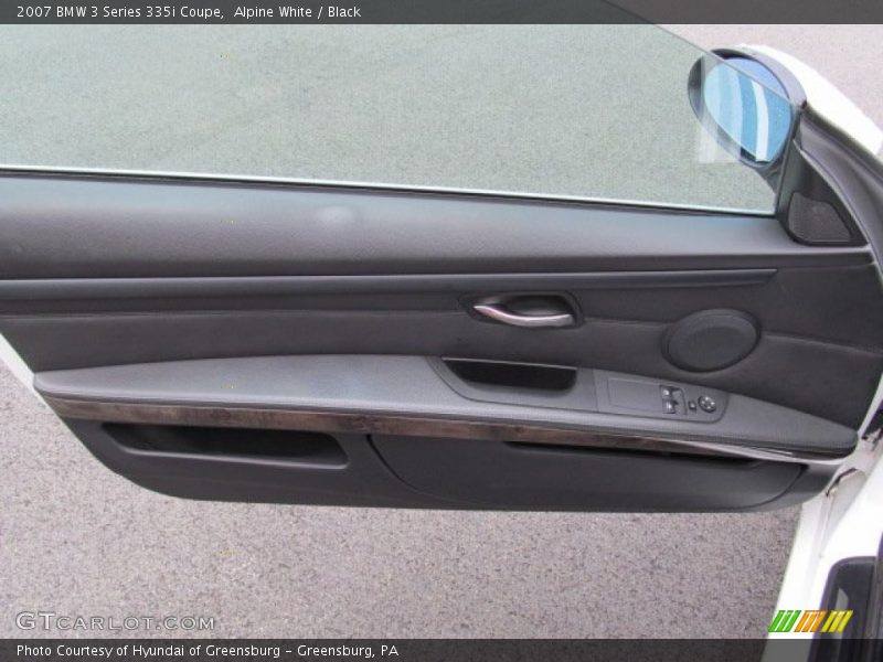 Alpine White / Black 2007 BMW 3 Series 335i Coupe