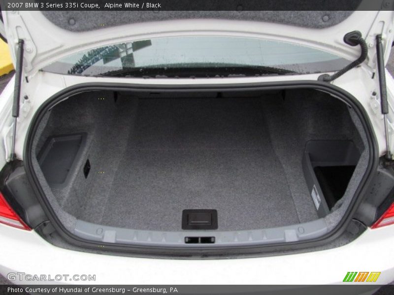 Alpine White / Black 2007 BMW 3 Series 335i Coupe