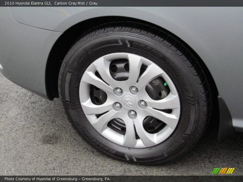 Carbon Gray Mist / Gray 2010 Hyundai Elantra GLS