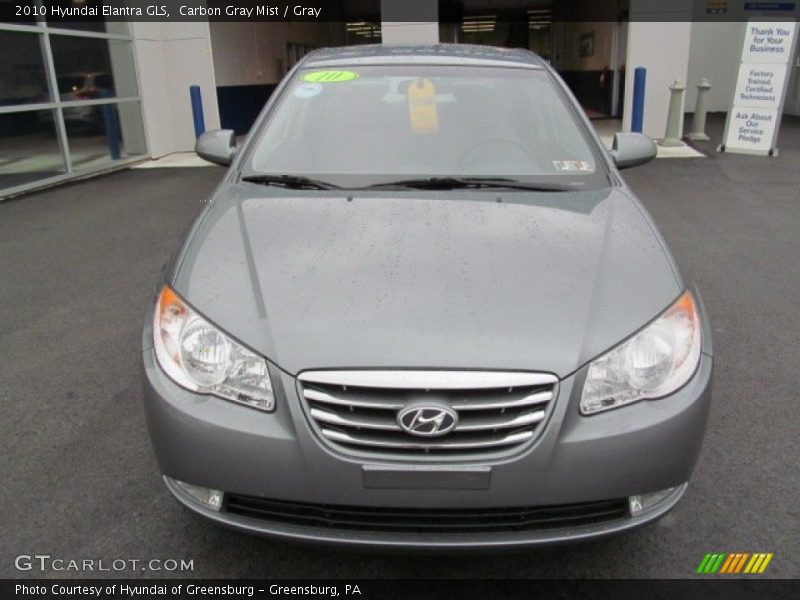 Carbon Gray Mist / Gray 2010 Hyundai Elantra GLS