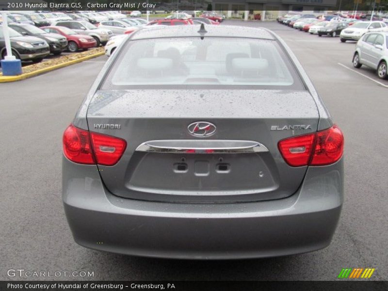Carbon Gray Mist / Gray 2010 Hyundai Elantra GLS
