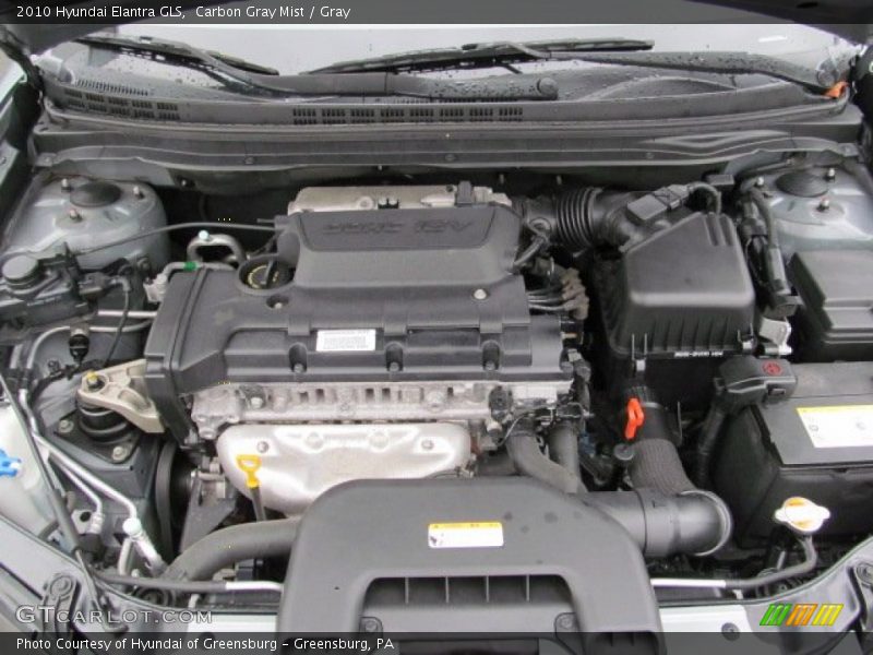Carbon Gray Mist / Gray 2010 Hyundai Elantra GLS