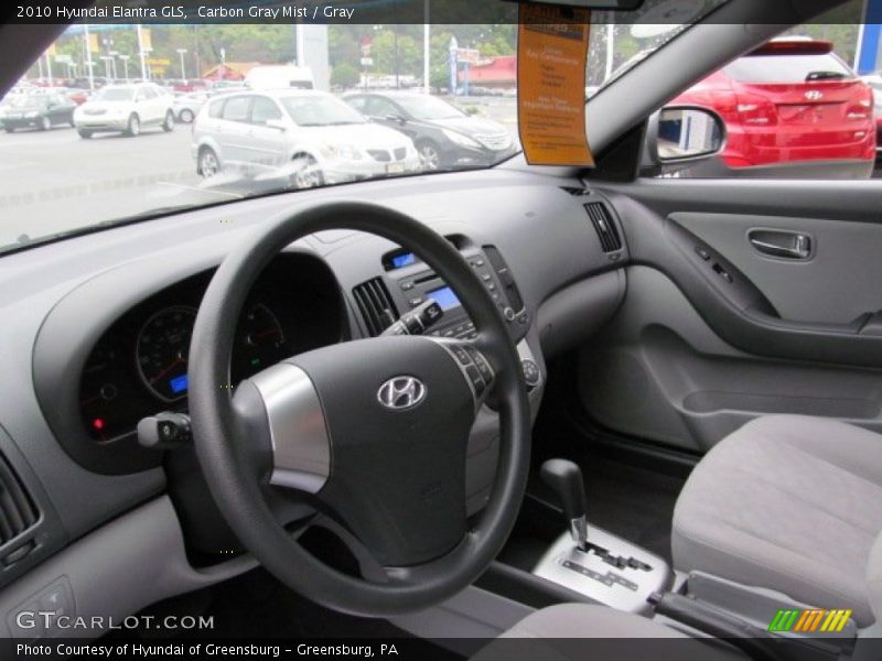 Carbon Gray Mist / Gray 2010 Hyundai Elantra GLS