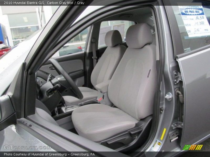 Carbon Gray Mist / Gray 2010 Hyundai Elantra GLS