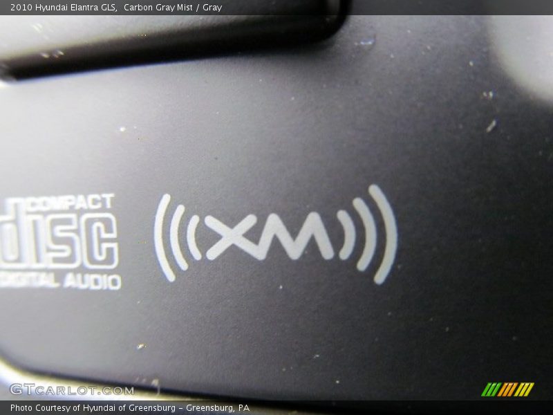 Carbon Gray Mist / Gray 2010 Hyundai Elantra GLS