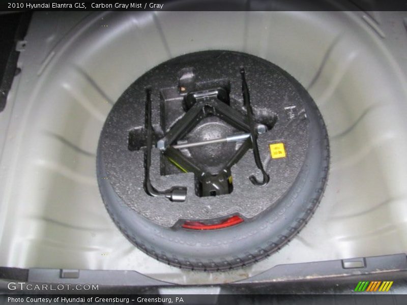 Carbon Gray Mist / Gray 2010 Hyundai Elantra GLS