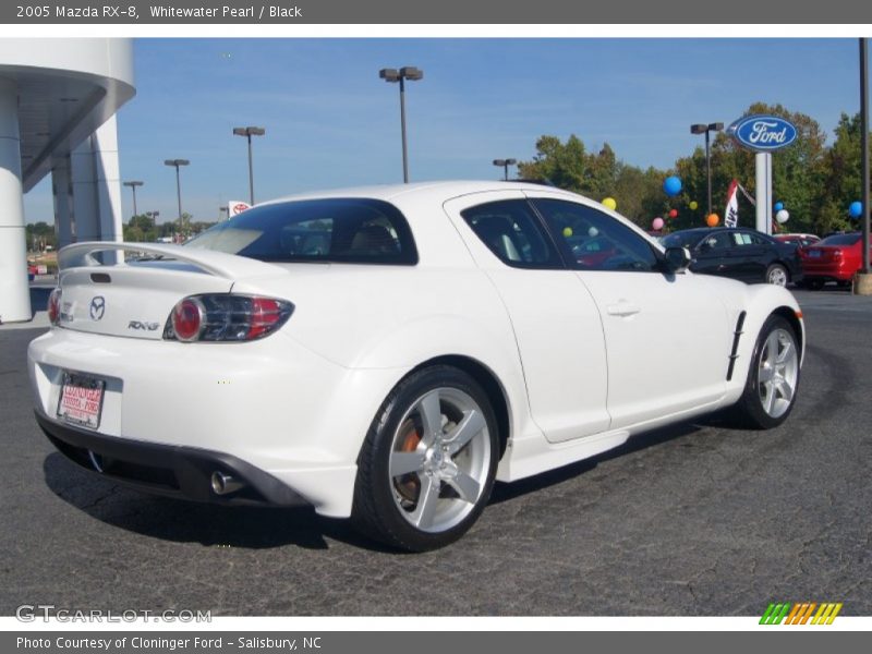 Whitewater Pearl / Black 2005 Mazda RX-8