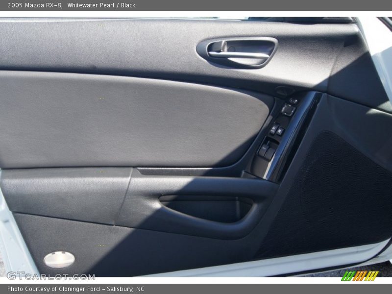 Whitewater Pearl / Black 2005 Mazda RX-8