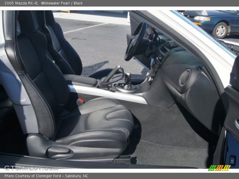 Whitewater Pearl / Black 2005 Mazda RX-8