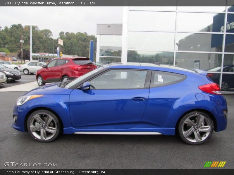  2013 Veloster Turbo Marathon Blue