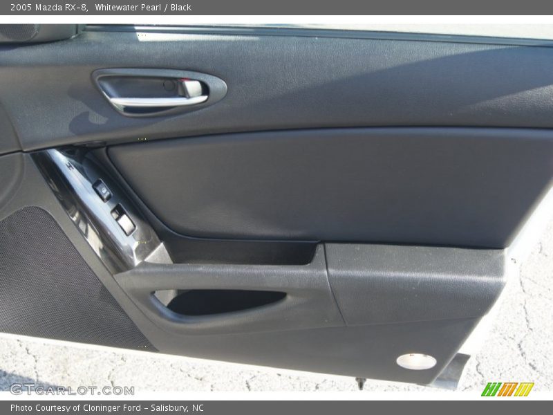 Whitewater Pearl / Black 2005 Mazda RX-8