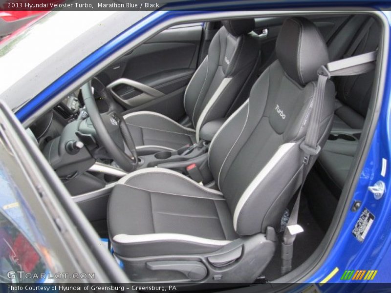 Front Seat of 2013 Veloster Turbo