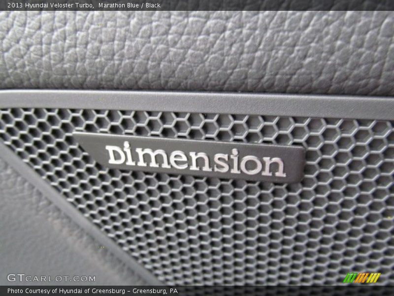Audio System of 2013 Veloster Turbo