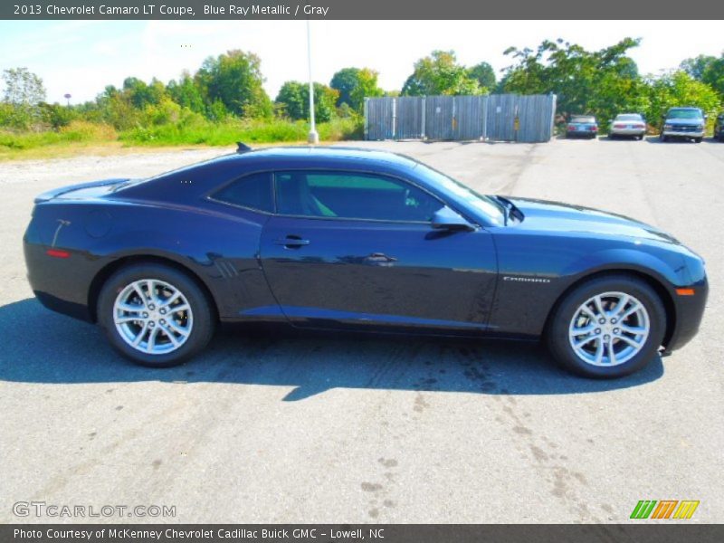 Blue Ray Metallic / Gray 2013 Chevrolet Camaro LT Coupe