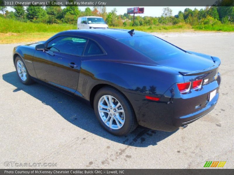 Blue Ray Metallic / Gray 2013 Chevrolet Camaro LT Coupe