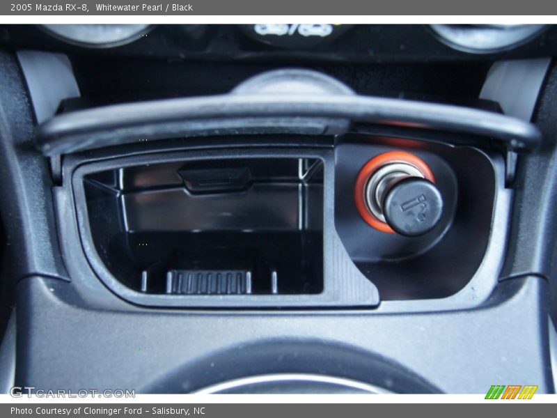 Whitewater Pearl / Black 2005 Mazda RX-8