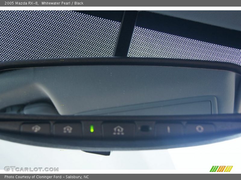 Whitewater Pearl / Black 2005 Mazda RX-8