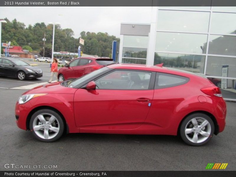 Boston Red / Black 2013 Hyundai Veloster