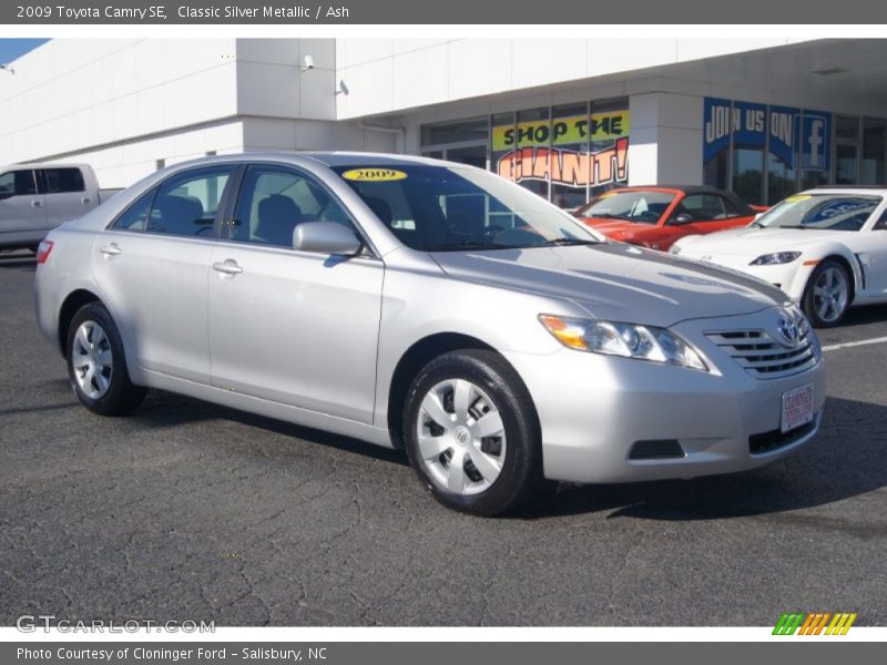 Classic Silver Metallic / Ash 2009 Toyota Camry SE