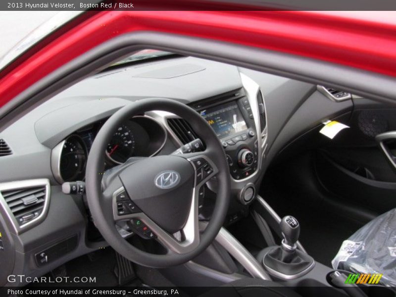 Boston Red / Black 2013 Hyundai Veloster