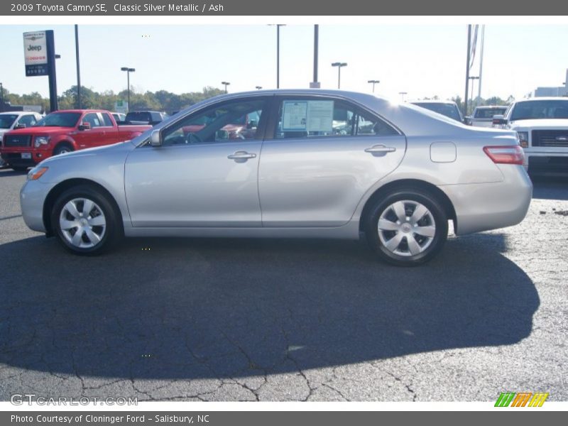 Classic Silver Metallic / Ash 2009 Toyota Camry SE