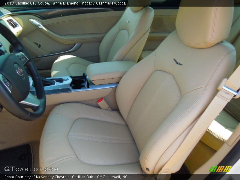 Front Seat of 2013 CTS Coupe