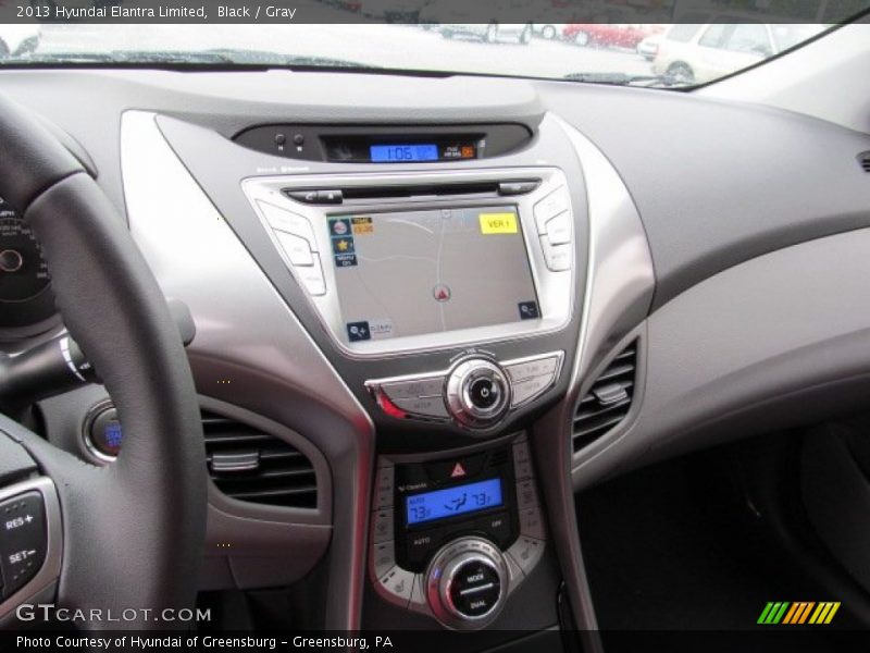 Black / Gray 2013 Hyundai Elantra Limited