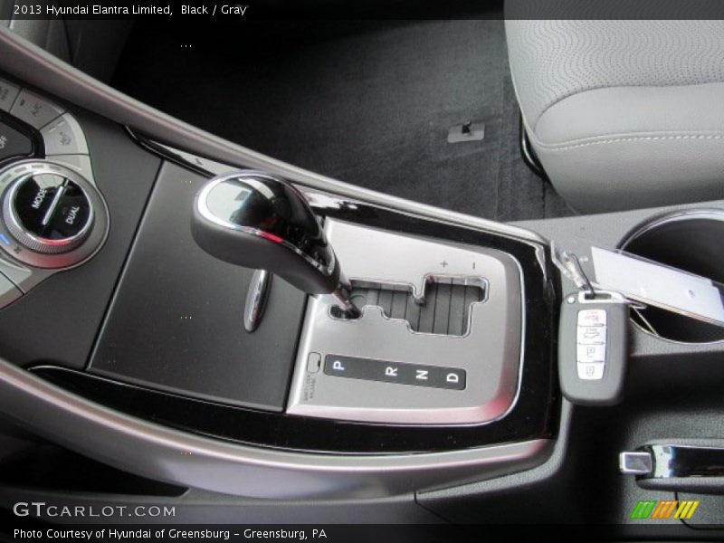 Black / Gray 2013 Hyundai Elantra Limited