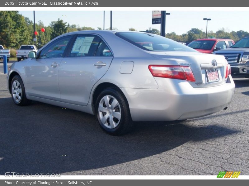 Classic Silver Metallic / Ash 2009 Toyota Camry SE