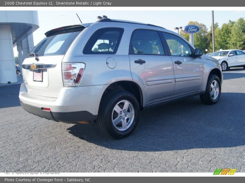 Silverstone Metallic / Light Gray 2008 Chevrolet Equinox LS
