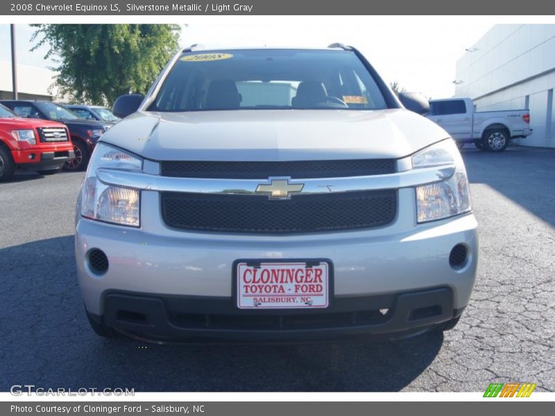 Silverstone Metallic / Light Gray 2008 Chevrolet Equinox LS