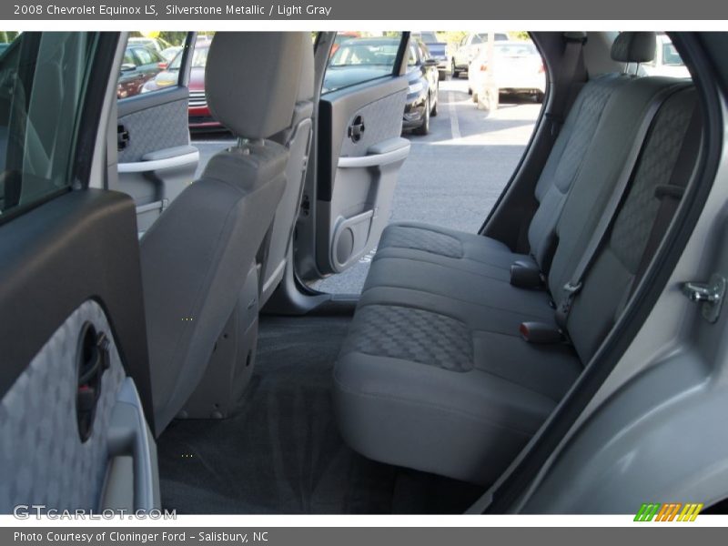 Silverstone Metallic / Light Gray 2008 Chevrolet Equinox LS