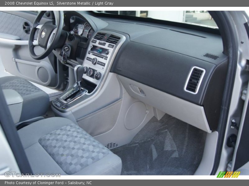 Silverstone Metallic / Light Gray 2008 Chevrolet Equinox LS