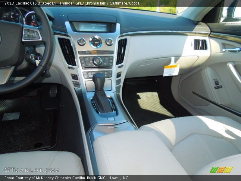 Thunder Gray ChromaFlair / Cashmere/Cocoa 2013 Cadillac CTS 3.0 Sedan