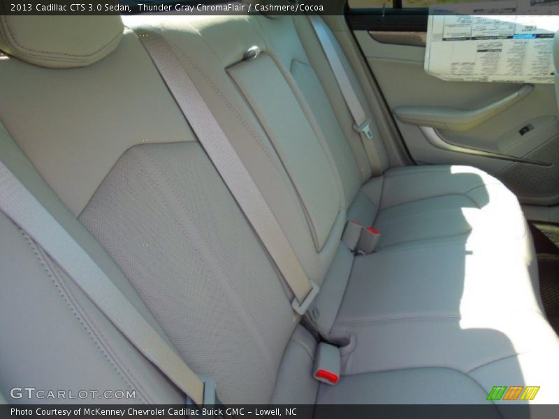 Thunder Gray ChromaFlair / Cashmere/Cocoa 2013 Cadillac CTS 3.0 Sedan
