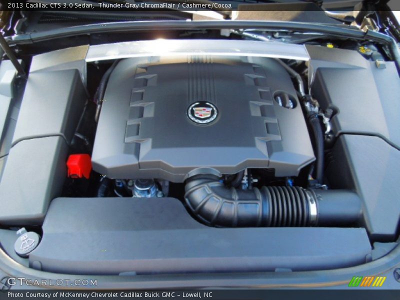 Thunder Gray ChromaFlair / Cashmere/Cocoa 2013 Cadillac CTS 3.0 Sedan