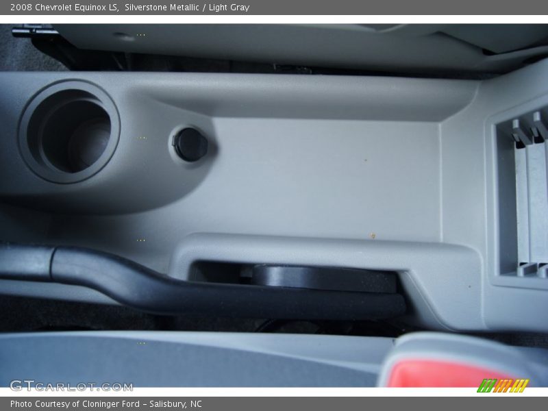 Silverstone Metallic / Light Gray 2008 Chevrolet Equinox LS