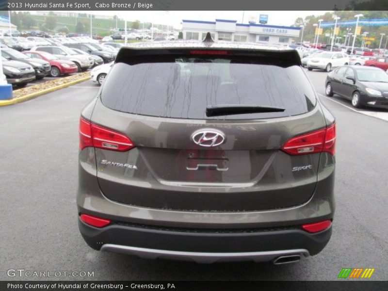  2013 Santa Fe Sport Cabo Bronze