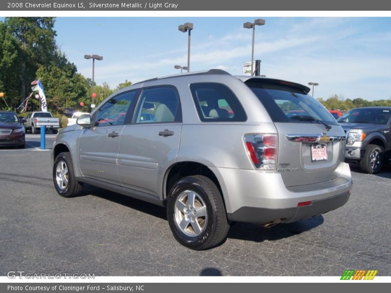 Silverstone Metallic / Light Gray 2008 Chevrolet Equinox LS