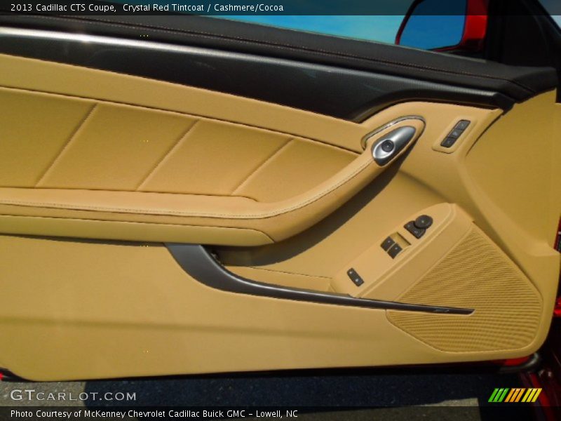 Crystal Red Tintcoat / Cashmere/Cocoa 2013 Cadillac CTS Coupe