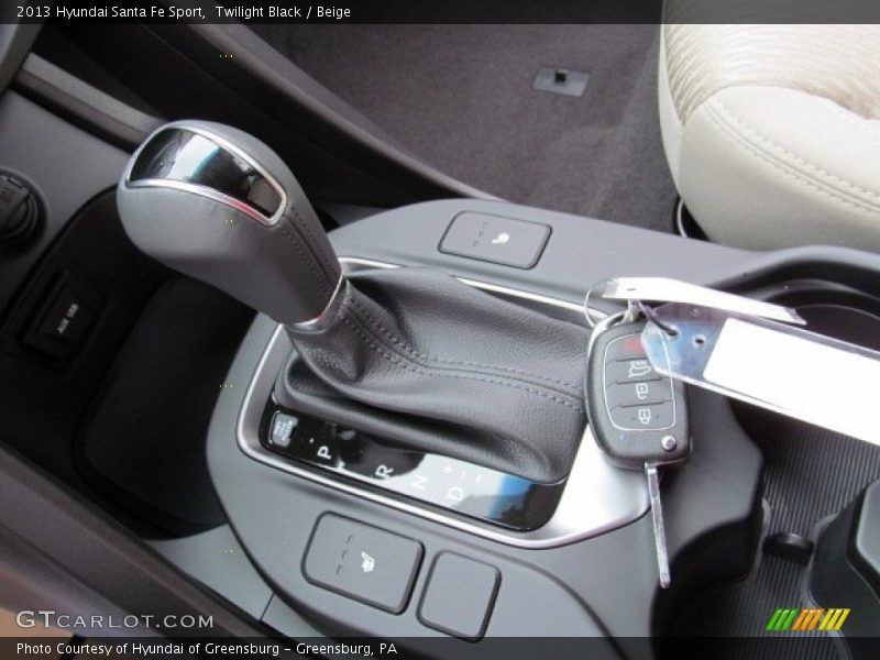  2013 Santa Fe Sport 6 Speed Shiftronic Automatic Shifter