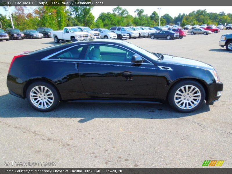 Black Raven / Cashmere/Cocoa 2013 Cadillac CTS Coupe