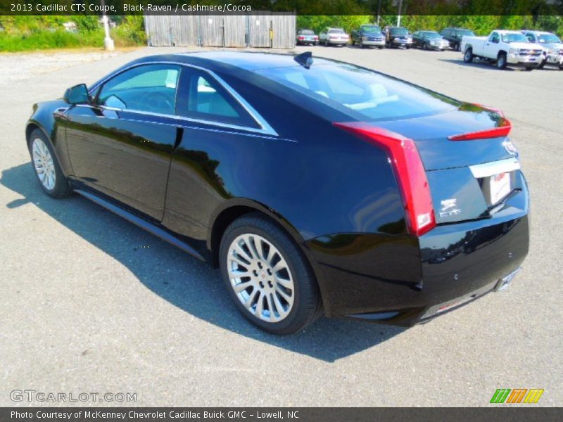 Black Raven / Cashmere/Cocoa 2013 Cadillac CTS Coupe