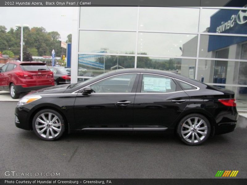 Black Onyx Pearl / Camel 2012 Hyundai Azera