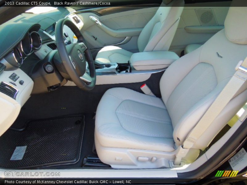 Black Raven / Cashmere/Cocoa 2013 Cadillac CTS Coupe