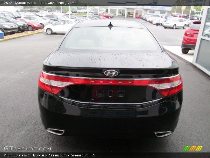 Black Onyx Pearl / Camel 2012 Hyundai Azera